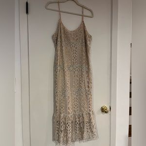 Anthropologie lace dress